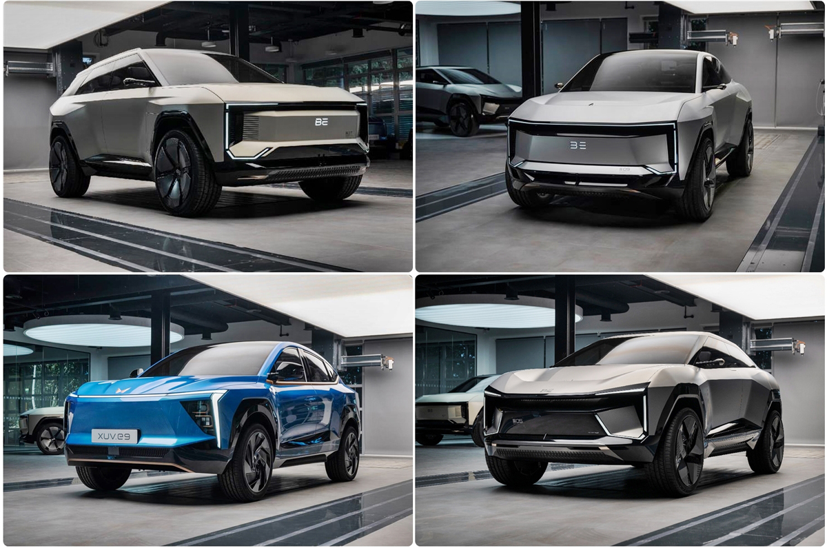 Mahindra XUV.e and BE electric SUVs 